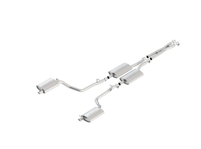 Borla 11-14 Dodge Charger SE / 11-14 Chrysler 300 Ltd/Base/12 300 S X-Pipe Touring Catback Exhaust-thumbmail-2