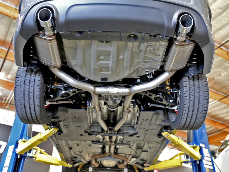 aFe MACH Force-Xp 3in 304 SS Cat-Back Exhaust 15-20 Dodge Charger Hellcat V8-6.2L (sc) / 392 V8-6.4L-thumbmail-2