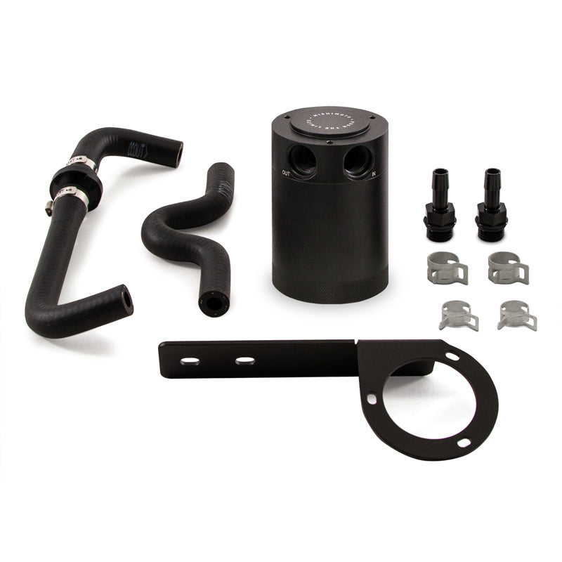 Mishimoto 2017+ Honda Civic Type R Baffled Oil Catch Can Kit - Black-thumbmail-4