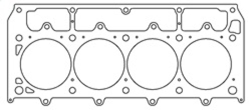 Cometic GM LSX McLaren 4.185in Bore .098 inch MLS-5 Headgasket - Right-thumbmail-7