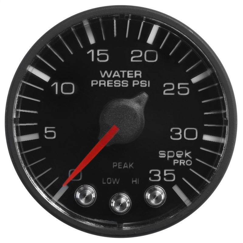 Autometer Spek-Pro 52.4mm 0-35 PSI Digital Stepper Motor Water Pressue Gauge-thumbmail-6