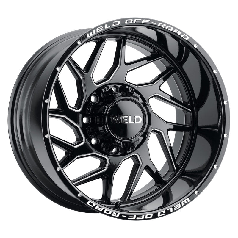 Weld Off-Road W117 20X9 Fulcrum 6X135 6X139.7 ET00 BS5.00 Gloss Black MIL 106.1-thumbmail-3
