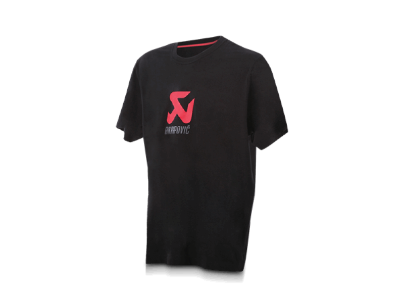 Akrapovic Mens Logo Black T-Shirt - Medium-thumbmail-1