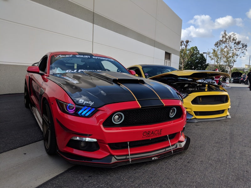 Oracle 15-17 Ford Mustang V6/GT/Shelby Dynamic DRL Upgrade w/ Halo Kit - ColorSHIFT - Dynamic-thumbmail-18