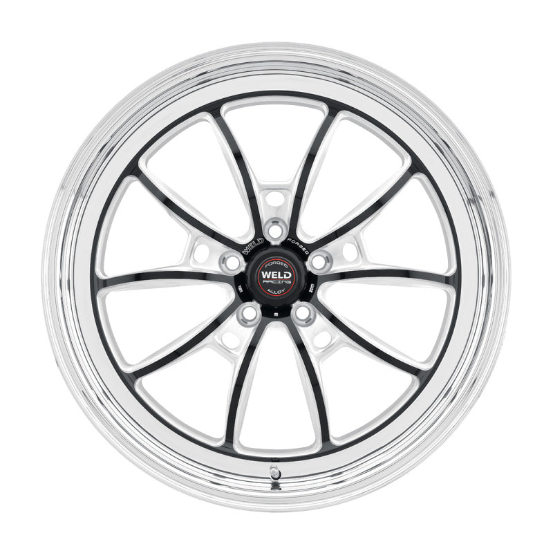 Weld S80 18x10 / 5x115 BP / 6.6in BS Black Wheel (High Pad) - Non-Beadlock-thumbmail-2