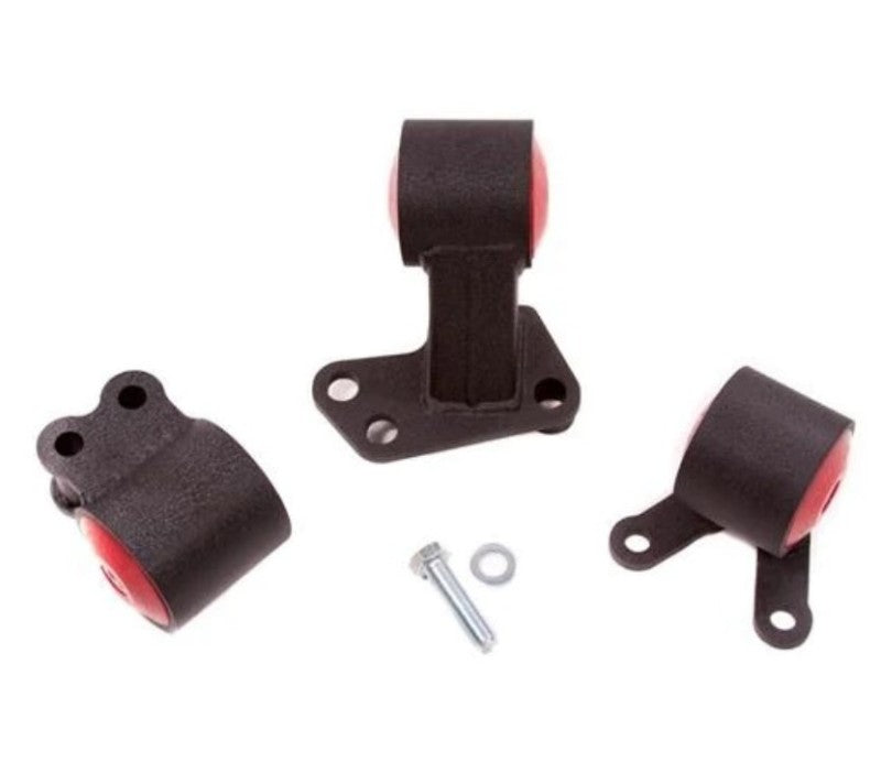 Innovative 94-01 Integra B-Series Black Steel Mounts 60A Bushings (Auto to Manual Hydro)-thumbmail-1