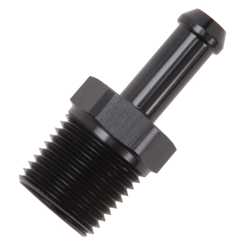 Edelbrock Hose Fittings Straight 1/2In NPT to 3/8In Barb Black Anodize-thumbmail-8