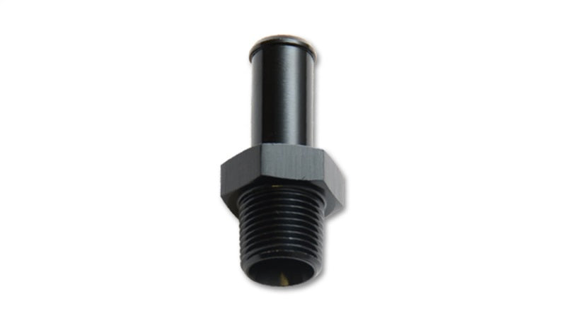 Vibrant 1/2in NPT to 5/8in Barb Straight Fitting - Aluminum-thumbmail-1