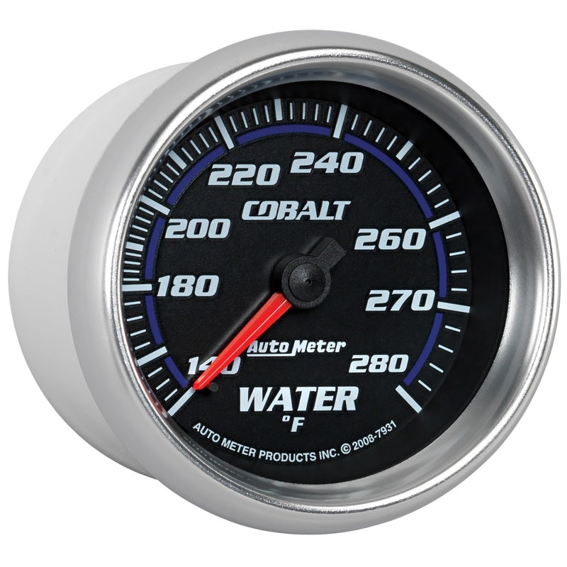 Autometer Cobalt 66.7mm 140-280 degree F. Water Temprature  Gauge-thumbmail-4