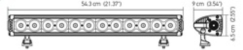 Hella Value Fit Design 12in LED Light Bar - Combo Beam-thumbmail-14