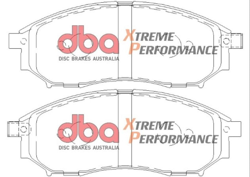 DBA 09 Nissan 350Z / 05-08 Infiniti G35 w/o Brembo XP650 Front Brake Pads-thumbmail-2