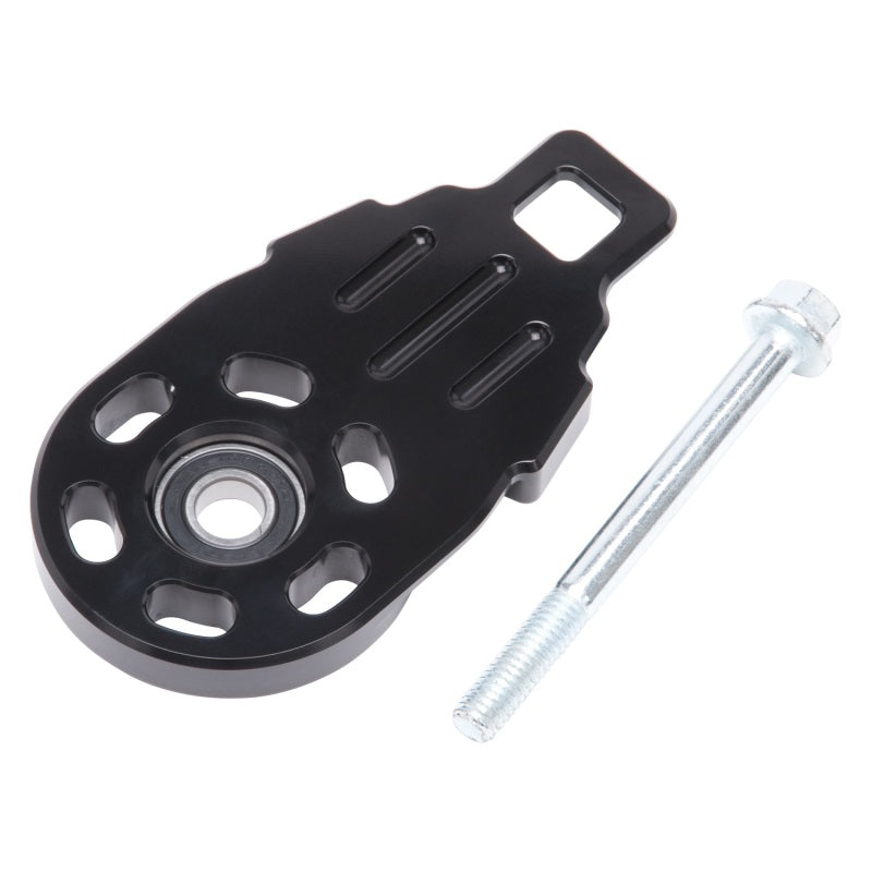 Edelbrock Tensioner Cover Dual Quad Ls/Sbc Supercharger Black-thumbmail-2