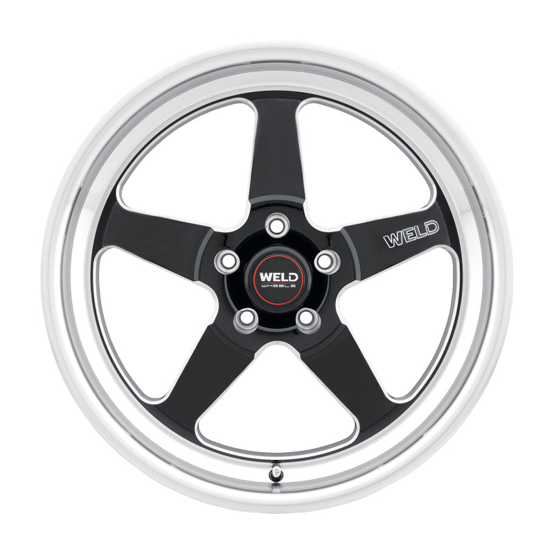 Weld S104 20x9.5 Ventura 5x135 ET13 BS5.75 Gloss BLK MIL DIA 87.1-thumbmail-3