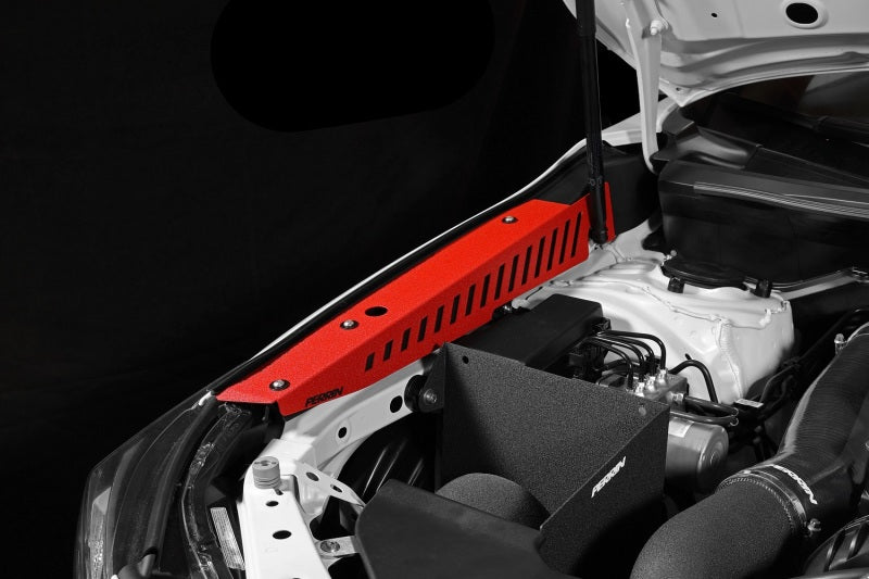 Perrin 22-23 Subaru WRX Fender Shroud Set - Red-thumbmail-4