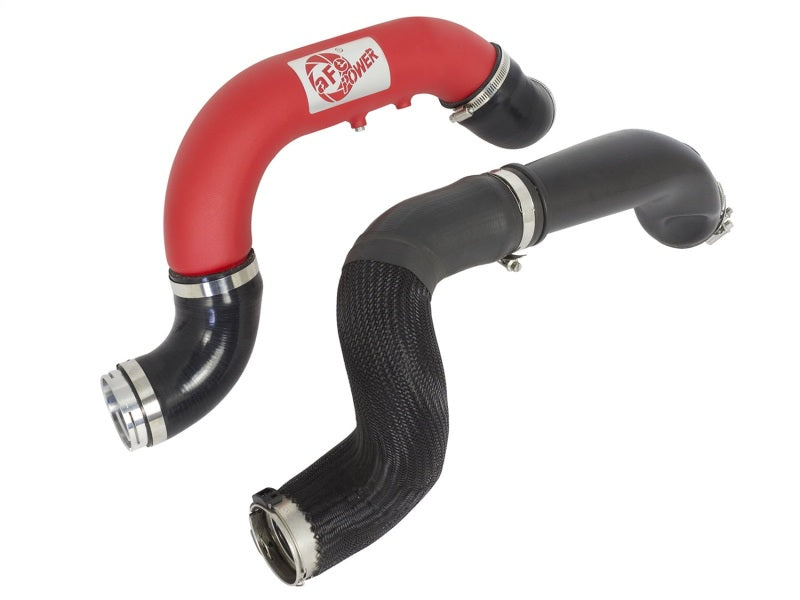 aFe BladeRunner 3in Red IC Tube Cold Side w/ Coupling & Clamp Kit 2016 GM Colorado/Canyon 2.8L-thumbmail-12