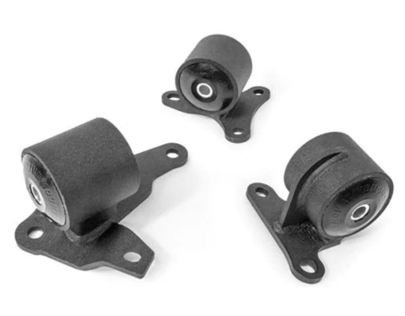 Innovative 90-93 Accord H/F Series Black Steel Mounts 95A Bushings-thumbmail-1