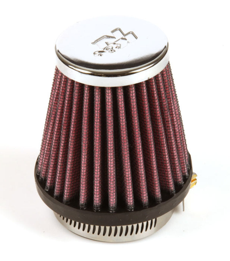 K&N Universal Chrome Filter 1 15/16 inch FLG / 3 inch Base / 2 inch Top / 3 inch Height-thumbmail-3