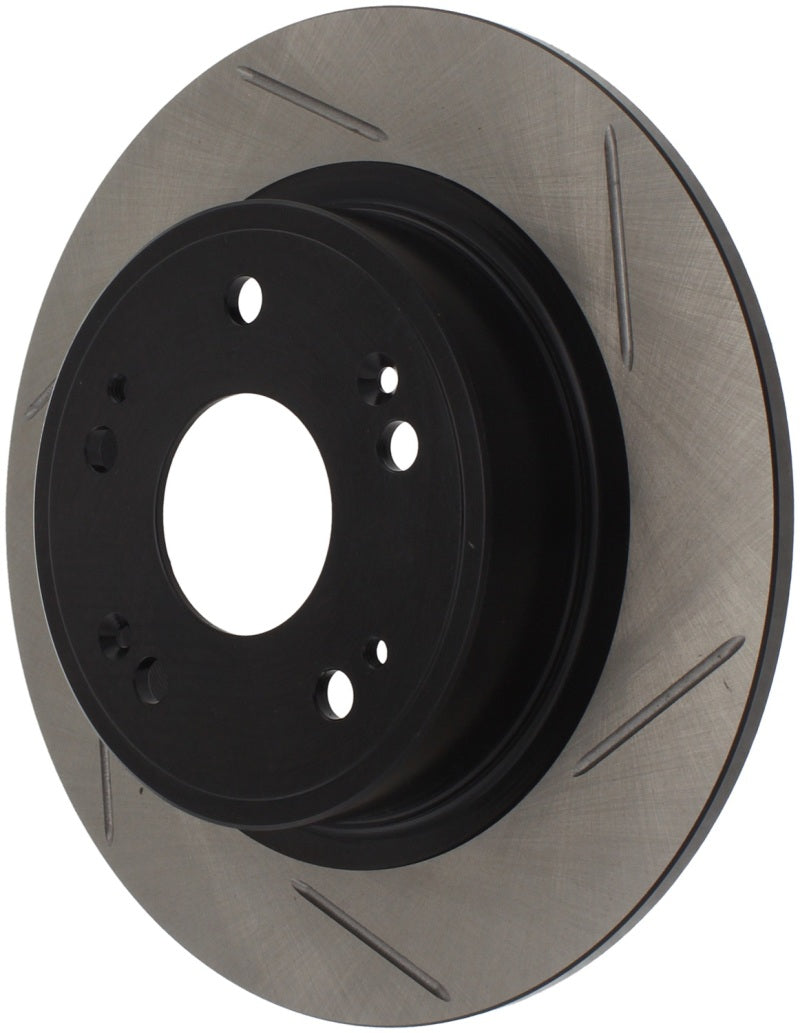 StopTech Power Slot 09-10 Acura TSX / 08-10 Honda Accord Rear Left Slotted Rotor-thumbmail-5