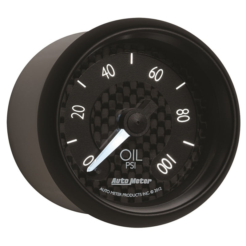 Autometer GT Series 52mm Full Sweep Electronic 0-100 PSI Oil Pressure Gauge-thumbmail-5