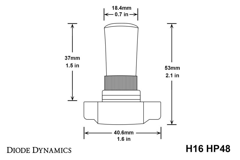 Diode Dynamics 5202/PSX24W HP48 LED - Cool - White (Pair)-thumbmail-4