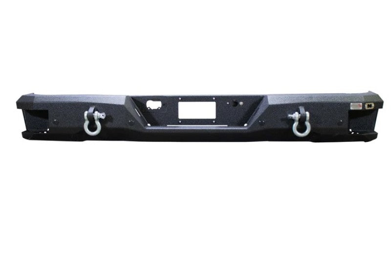 Fishbone Offroad 07-13 Chevy Silverado 1500 Rear Bumper  - Black-thumbmail-1