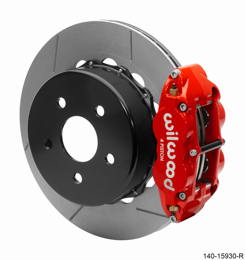 Wilwood Superlite 4R Rear Brake Kit 14.00 Red 2018-Up Jeep JL w/Lines-thumbmail-1