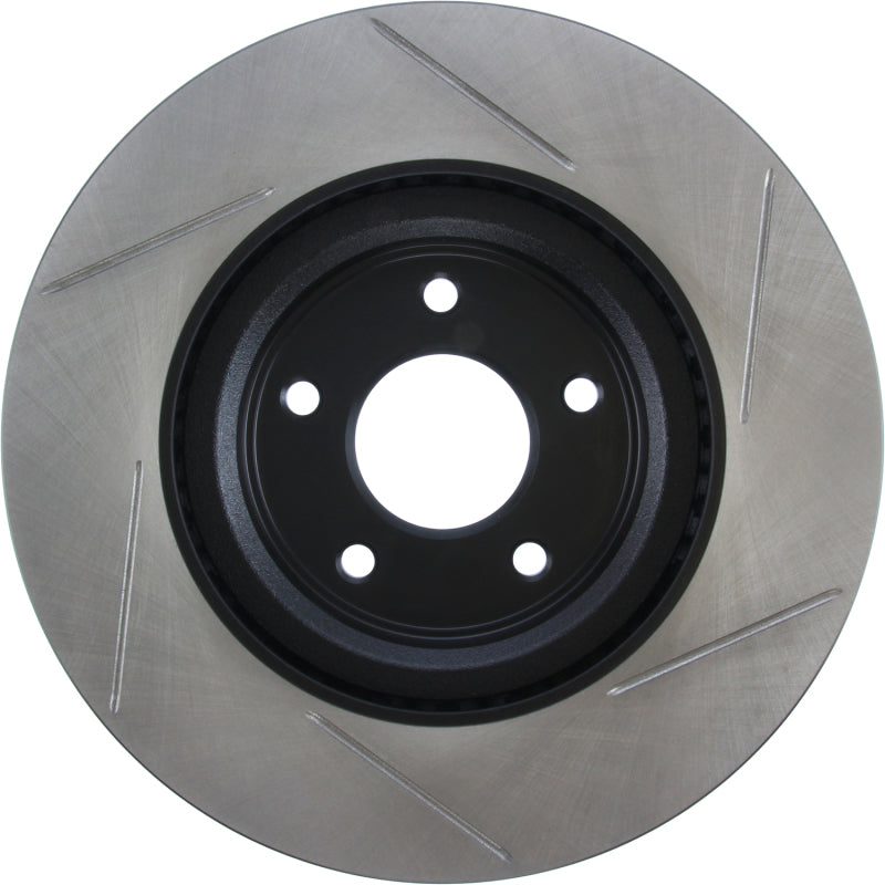 StopTech 13-15 Nissan Pathfinder Slotted Front Right Rotor-thumbmail-10