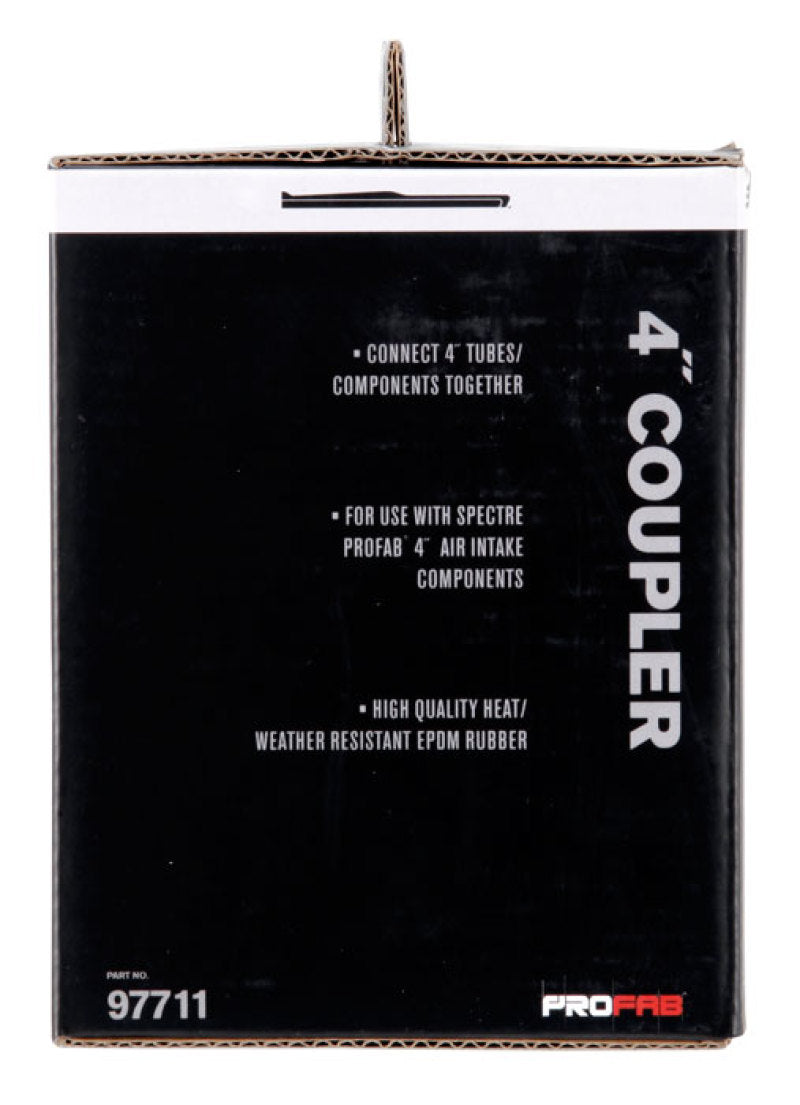 Spectre Coupler 4in. ID - Black-thumbmail-16