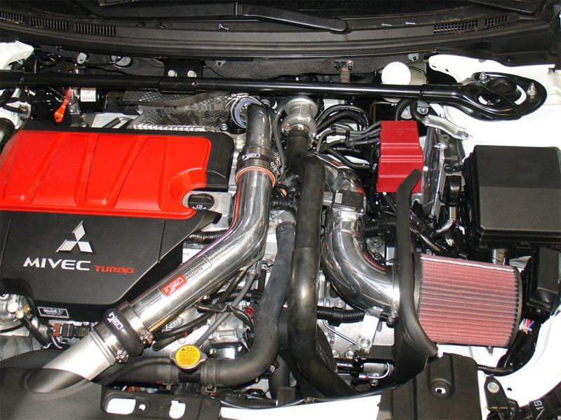 Injen 2008-14 Mitsubishi Evo X 2.0L 4Cyl Black Short Ram Intake-thumbmail-4