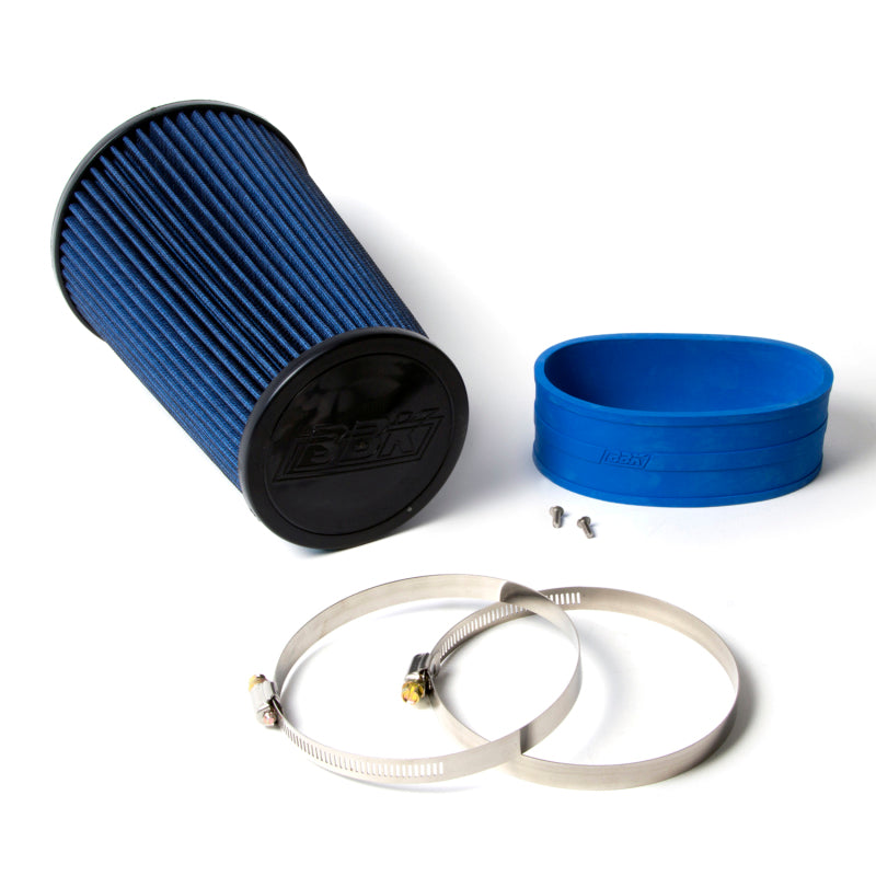BBK 05-09 Mustang 4.6 GT Cold Air Intake Kit - Titanium Silver Powdercoat Finish-thumbmail-11