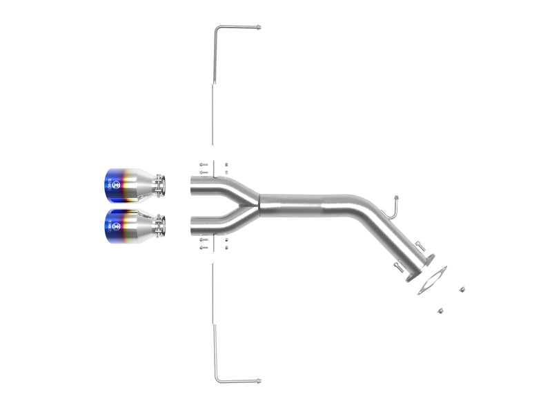 aFe Takeda 3in-2.5in 304 SS Axle-Back Exhaust w/Blue Flame Tip 19-20 Hyundai Veloster I4-1.6L(t)-thumbmail-6