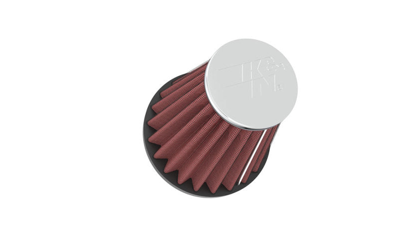 K&N Universal Chrome Filter 2.063in Flange ID x 3.5in Base OD x 2in Top OD x 4in H-thumbmail-3