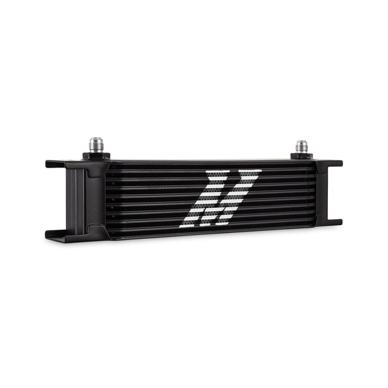 Mishimoto Universal - 6AN 10 Row Oil Cooler - Black-thumbmail-4