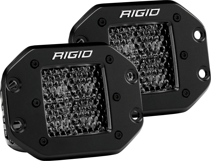 Rigid Industries D Series PRO Midnight Edition - Spot - Diffused - Pair-thumbmail-2