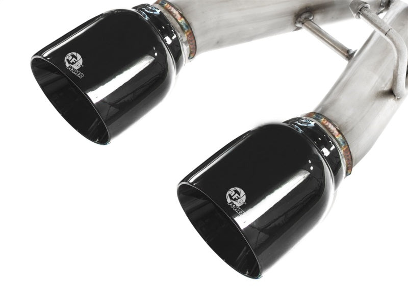 aFe MACHForce XP Exhaust 304SS Cat-Back w/ BlackTips 2008 VW Golf R32 V5 3.2L-thumbmail-7