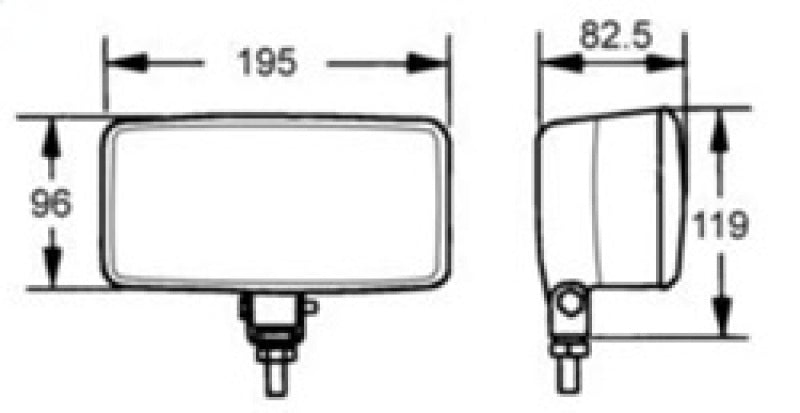 Hella 550 Series Lamp Kit H3 12V ECE/SAE-thumbmail-8