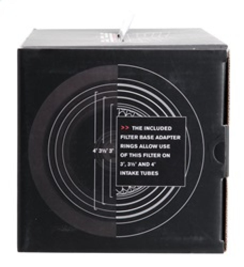 Spectre Adjustable Conical Air Filter 9-1/2in. Tall (Fits 3in. / 3-1/2in. / 4in. Tubes) - Red-thumbmail-16