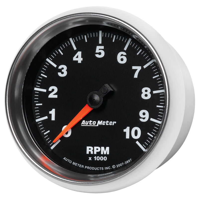 Autometer GS 3-3/8in 10000 RPM In-Dash Tachometer Gauge-thumbmail-5
