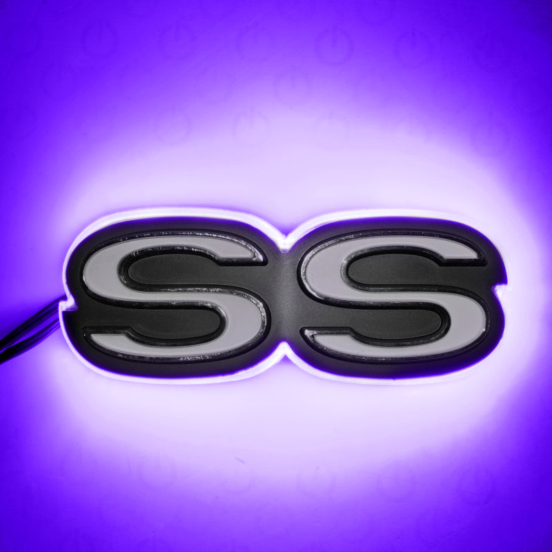 Oracle Chevrolet Camaro SS Illuminated Emblem - UV/Purple-thumbmail-7