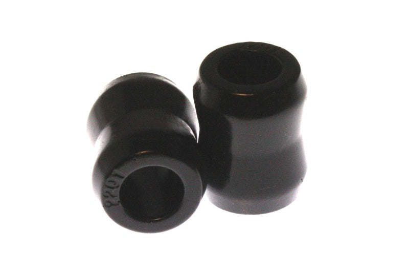 Energy Suspension Black Hour Glass Shock Bushings 5/8 inch I.D./ 1 min - 1 1/8 max inch / O.D.1 7/16-thumbmail-1