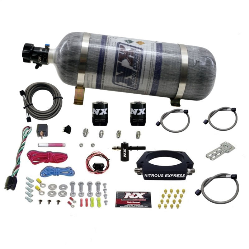Nitrous Express 2014+ Chevrolet Corvette C7 Nitrous Plate Kit (50-300HP) w/Composite Bottle-thumbmail-2