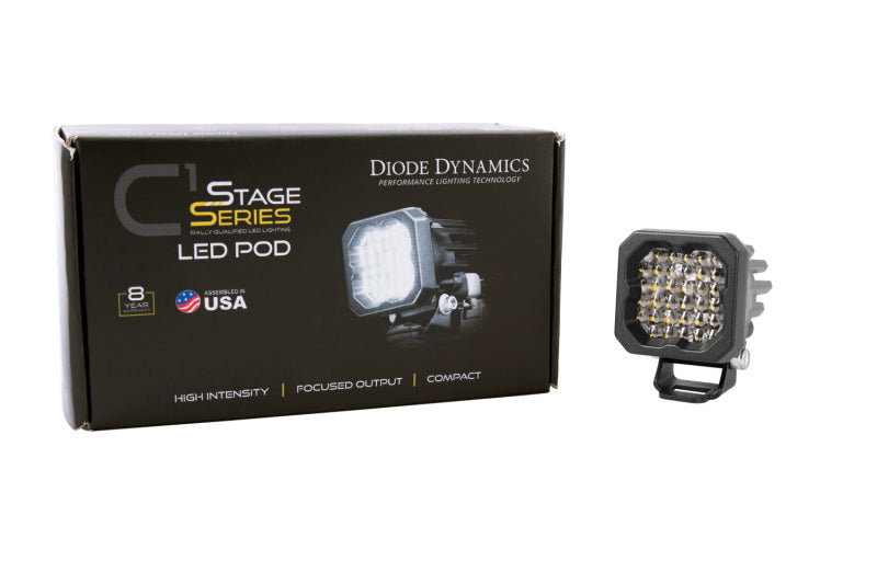 Diode Dynamics Stage Series C1R - White Flood Standard LED Pod (one)-thumbmail-4