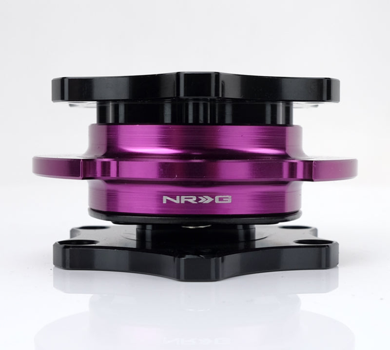 NRG Quick Release SFI SPEC 42.1 - Shiny Black Body / Shiny Purple Ring-thumbmail-2