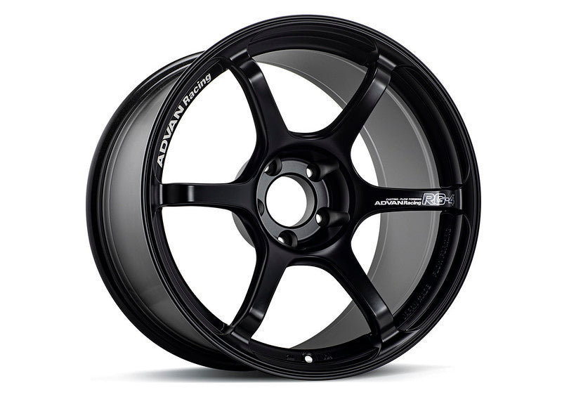 Advan RG-4 18x9.5 +45 5-100 Semi Gloss Black Wheel-thumbmail-1