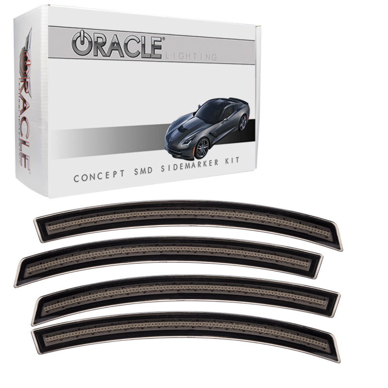 Oracle Chevrolet Corvette C7 Concept Sidemarker Set - Tinted - No Paint-thumbmail-17