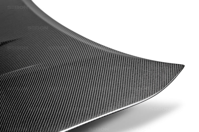 Seibon 14-15 Honda Civic 2dr TS-Style Carbon Fiber Hood-thumbmail-5