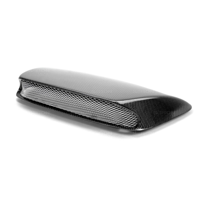 Seibon 06-07 Subaru WRX/STi STi Carbon Fiber Hood Scoop - Only Fits OEM Hoods (Not Seibon Hoods)-thumbmail-2