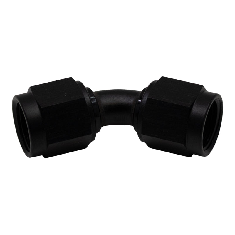 DeatschWerks 6AN Flare Female Swivel 45-Degree to 6AN Flare Female Swivel - Anodized Matte Black-thumbmail-2