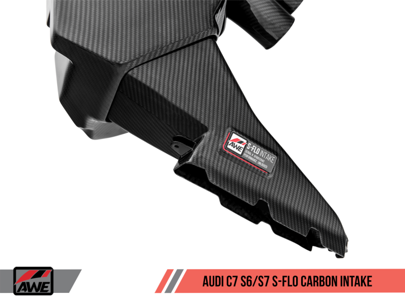 AWE Tuning Audi C7 S6 / S7 4.0T S-FLO Carbon Intake V2-thumbmail-11