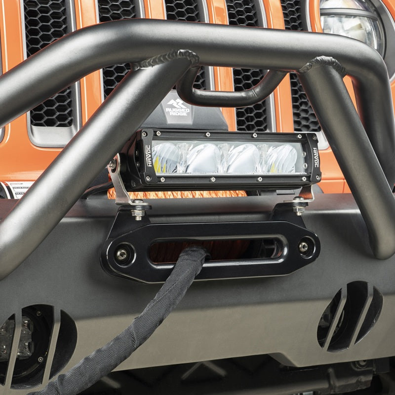 Rugged Ridge Hawse Fairlead Light Mount Bracket-thumbmail-2
